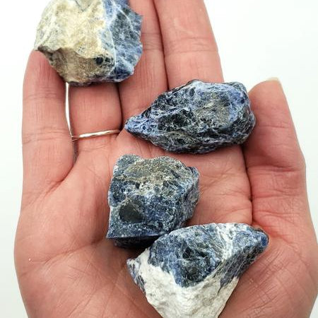 Sodalite Rough Stone - Elevated Metaphysical