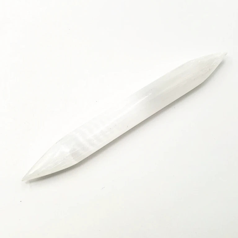 Selenite DT Wand Double Terminated Dagger