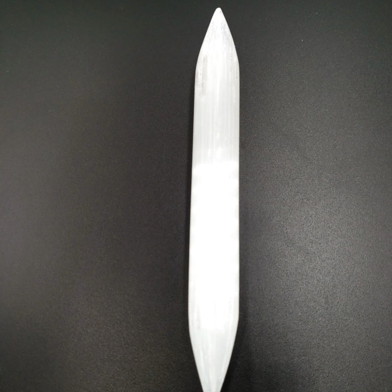 Selenite DT Wand Double Terminated Dagger