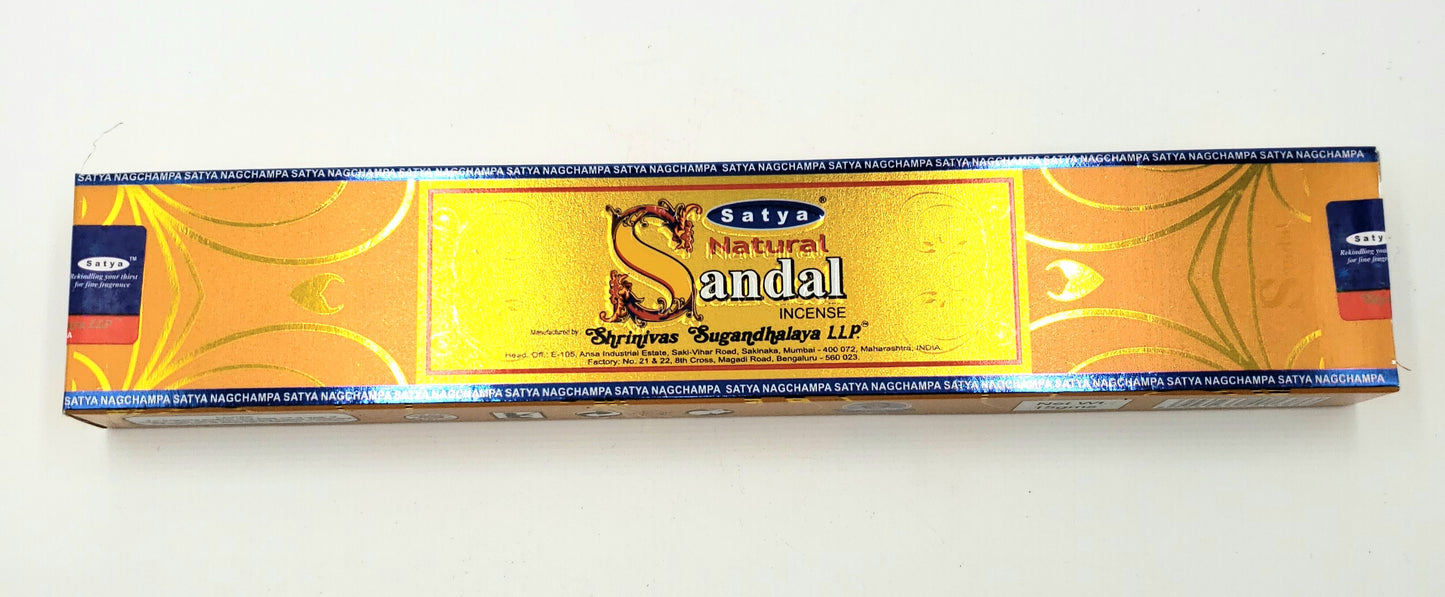 Satya Incense Stick Box 15g Pack