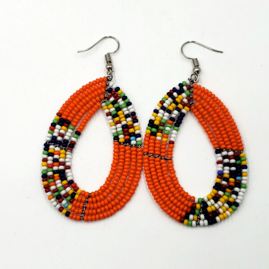 Beaded Earrings Handmade Fashion Jewelry