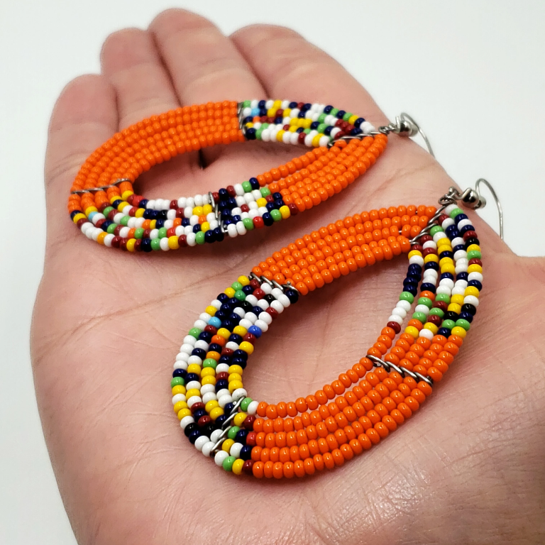 Beaded Earrings Handmade Fashion Jewelry