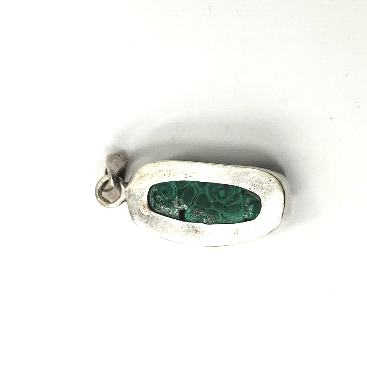 Malachite Sterling Silver Pendant