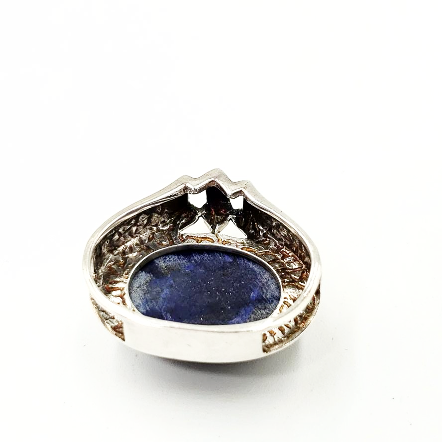 Lapis Lazuli Sterling Silver Pendant