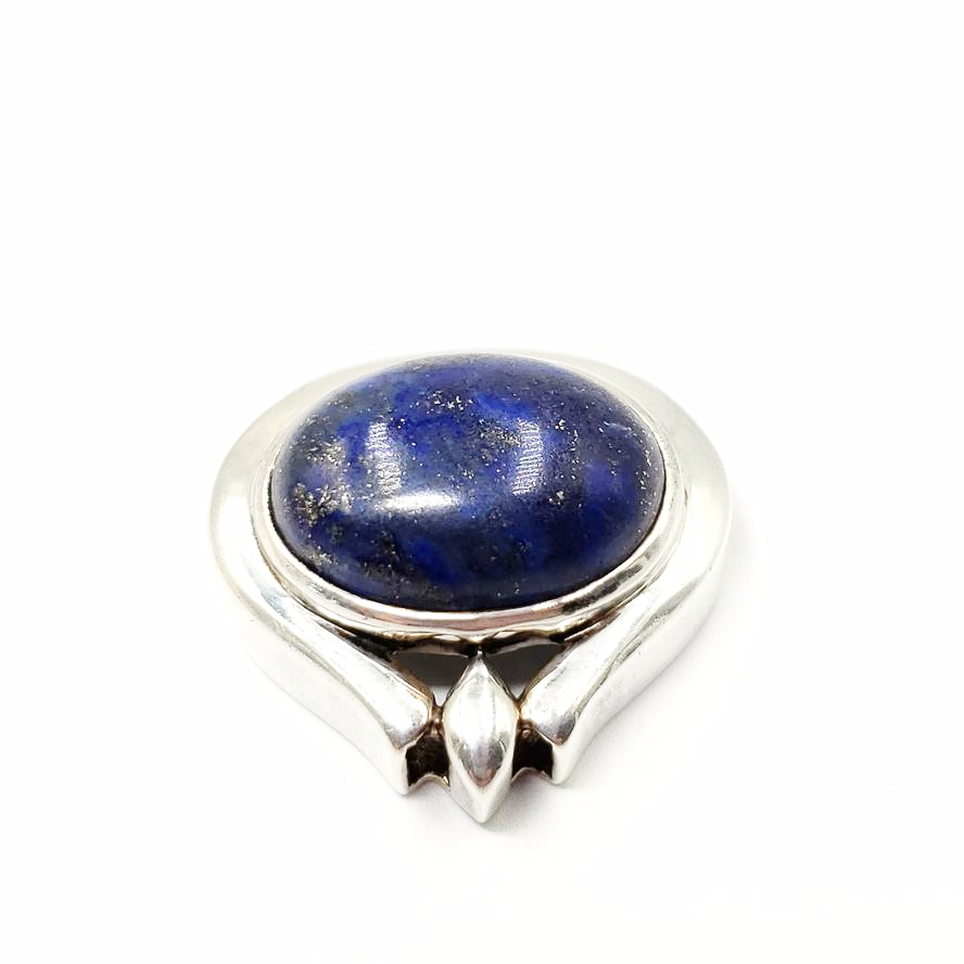 Lapis Lazuli Sterling Silver Pendant