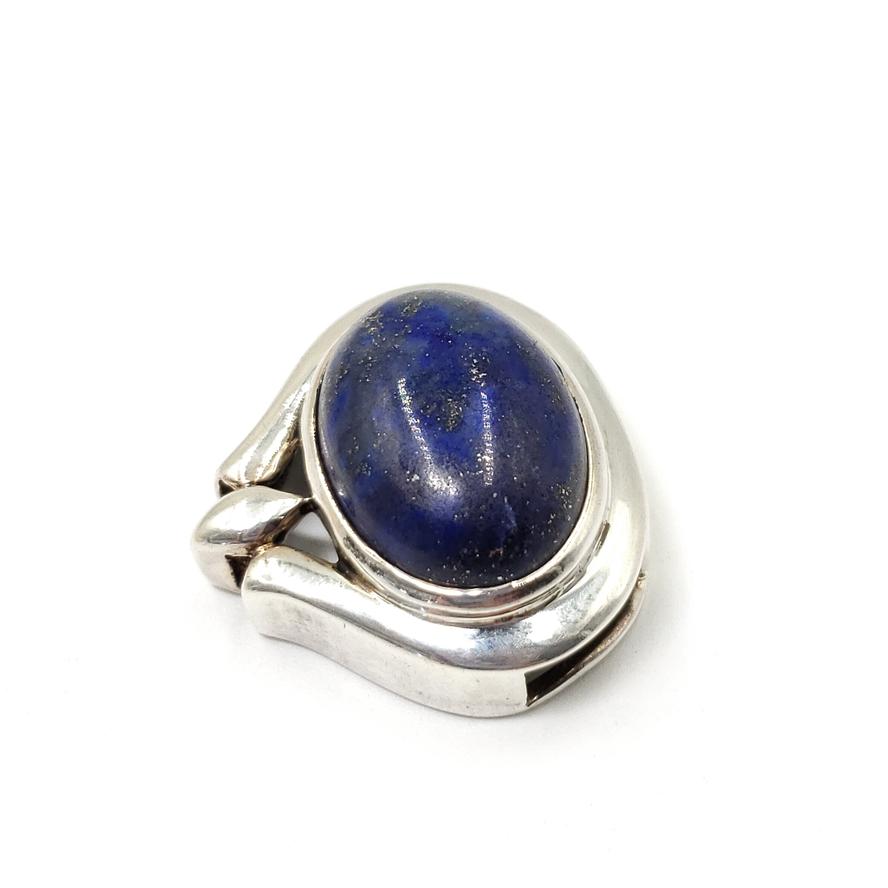 Lapis Lazuli Sterling Silver Pendant