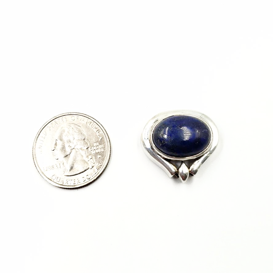 Lapis Lazuli Sterling Silver Pendant