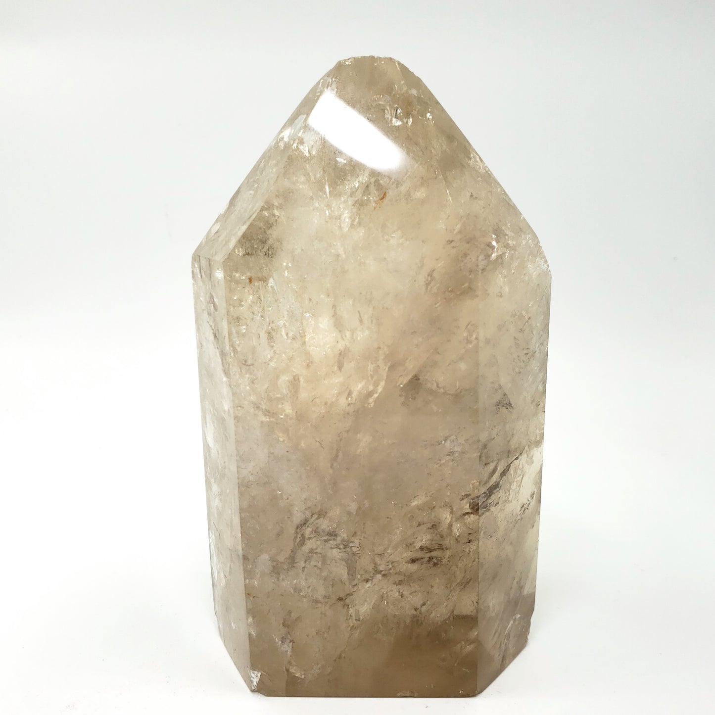 Large Smoky Quartz Polished Crystal Point