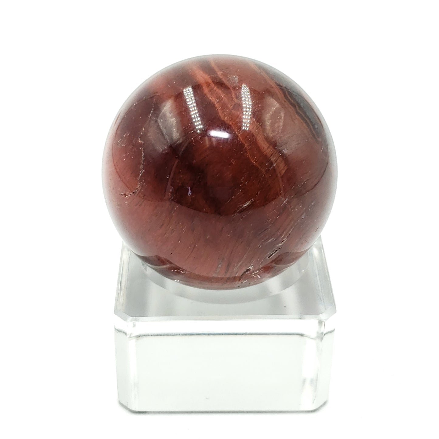 Red Tiger Eye Sphere 42mm 1.65" 105g 3.7oz