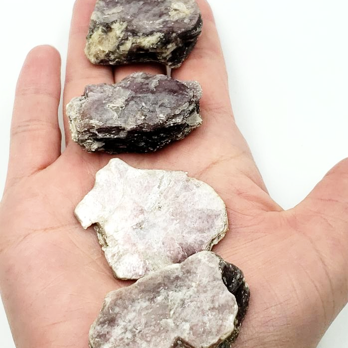 Lepidolite Mica Sheet Rough Stone