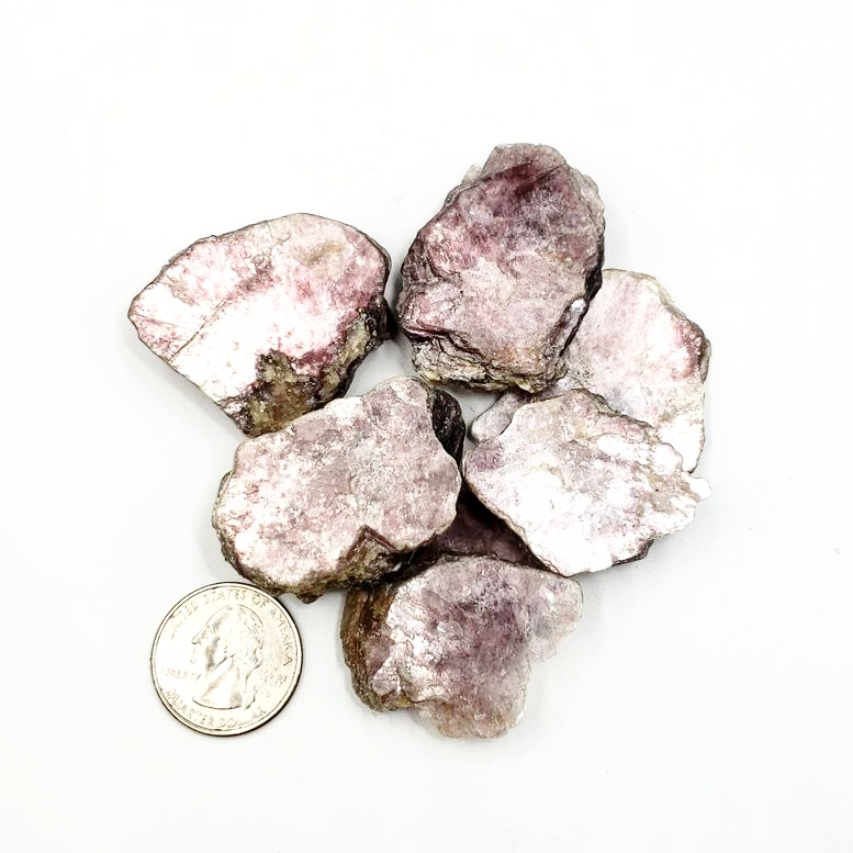Lepidolite Mica Sheet Rough Stone