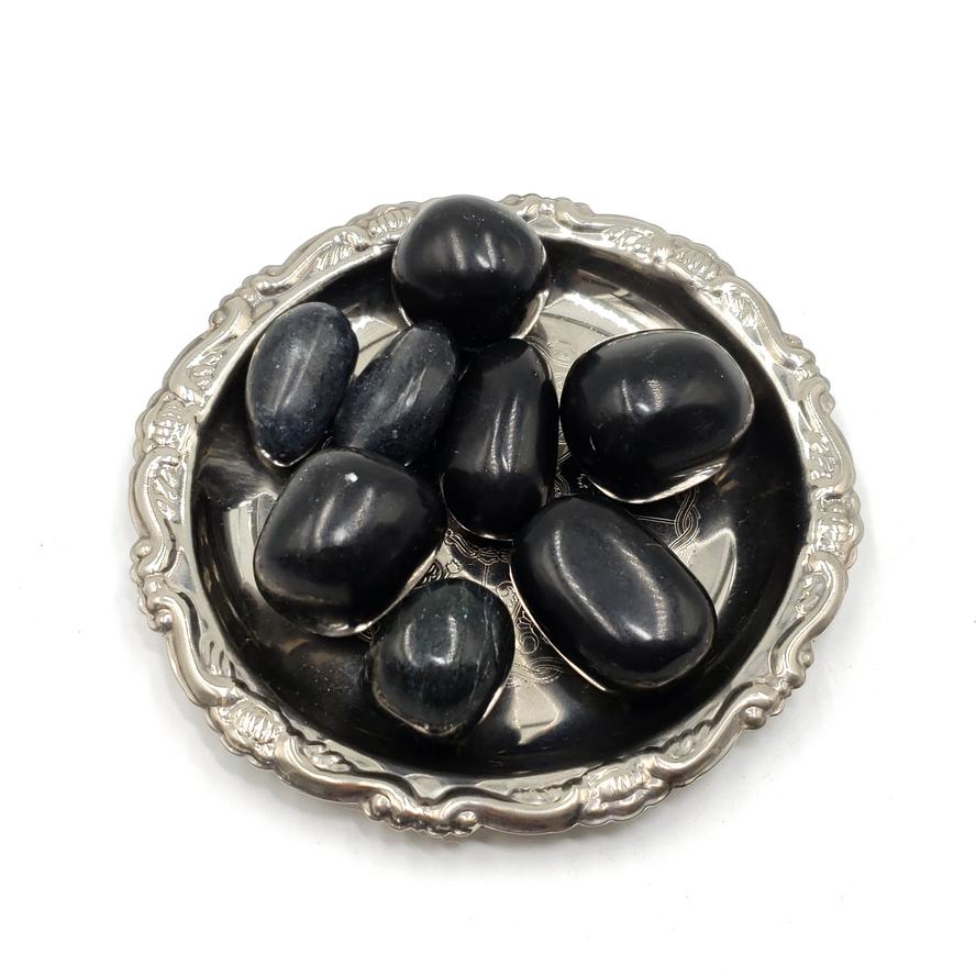 Black Onyx Tumbled Stone