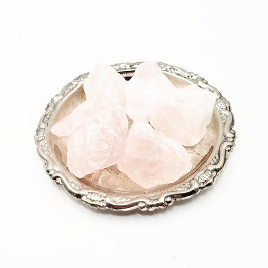 Rose Quartz Rough Stone - Elevated Metaphysical