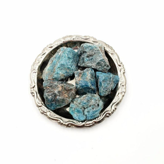 Blue Apatite Rough Stone