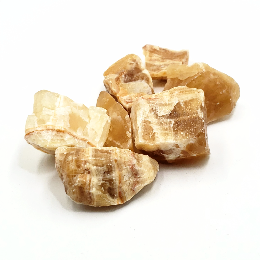 Honey Calcite Rough Stone