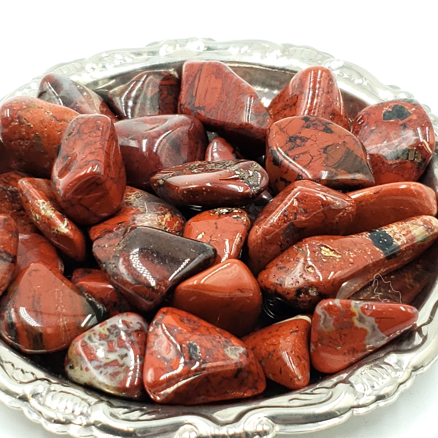 Brecciated Jasper Tumbled Stone