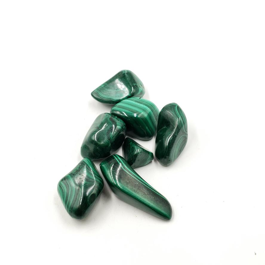 Malachite Tumbled Stone - Elevated Metaphysical