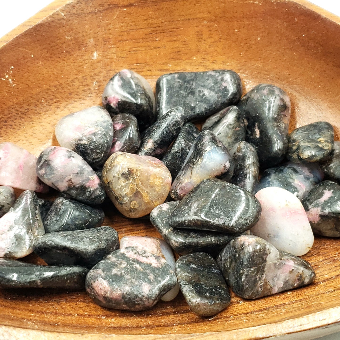 Rhodonite Tumbled Stone
