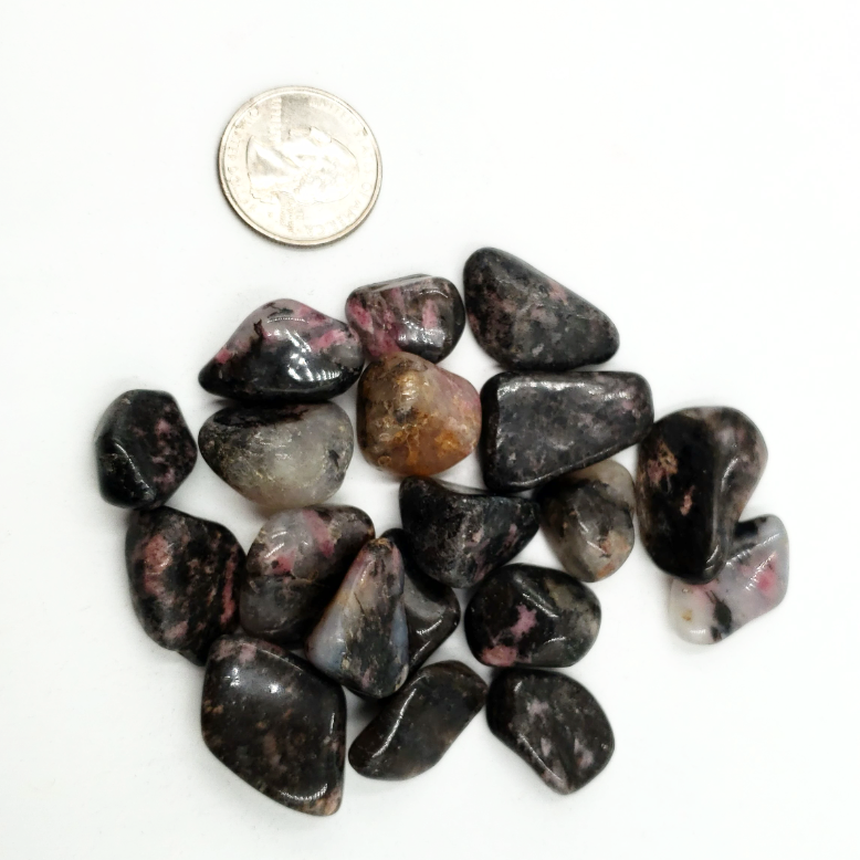 Rhodonite Tumbled Stone
