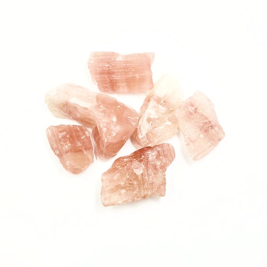 Pink Calcite Rough Stone