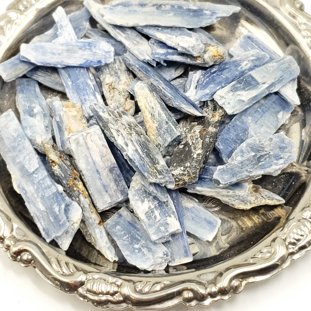 Blue Kyanite Blade Stone Rough Small