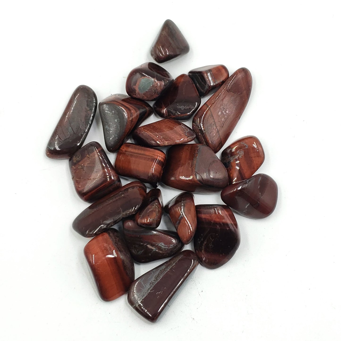 Red Tiger Eye Tumbled Stone