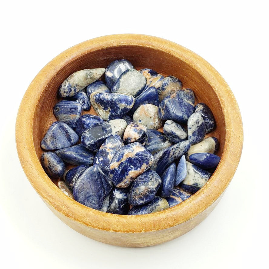 Sodalite Tumbled Stone - Tumbled Stones