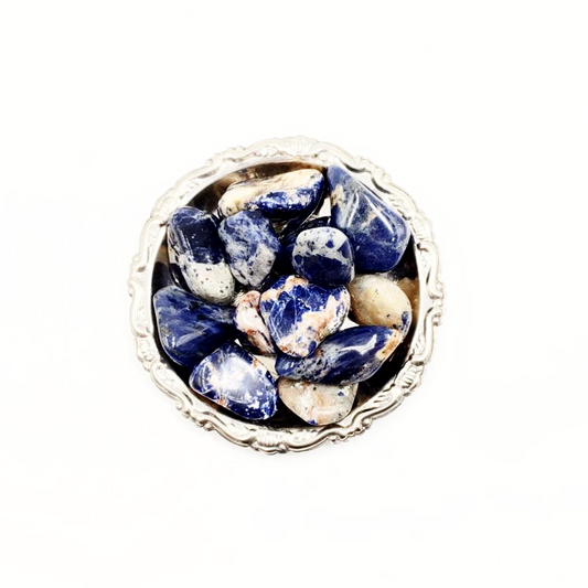Sodalite Tumbled Stone - Tumbled Stones