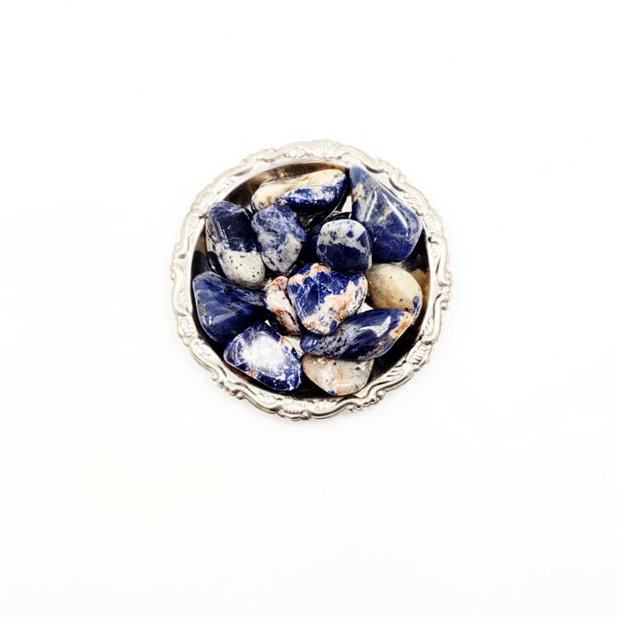 Sodalite Tumbled Stone - Tumbled Stones