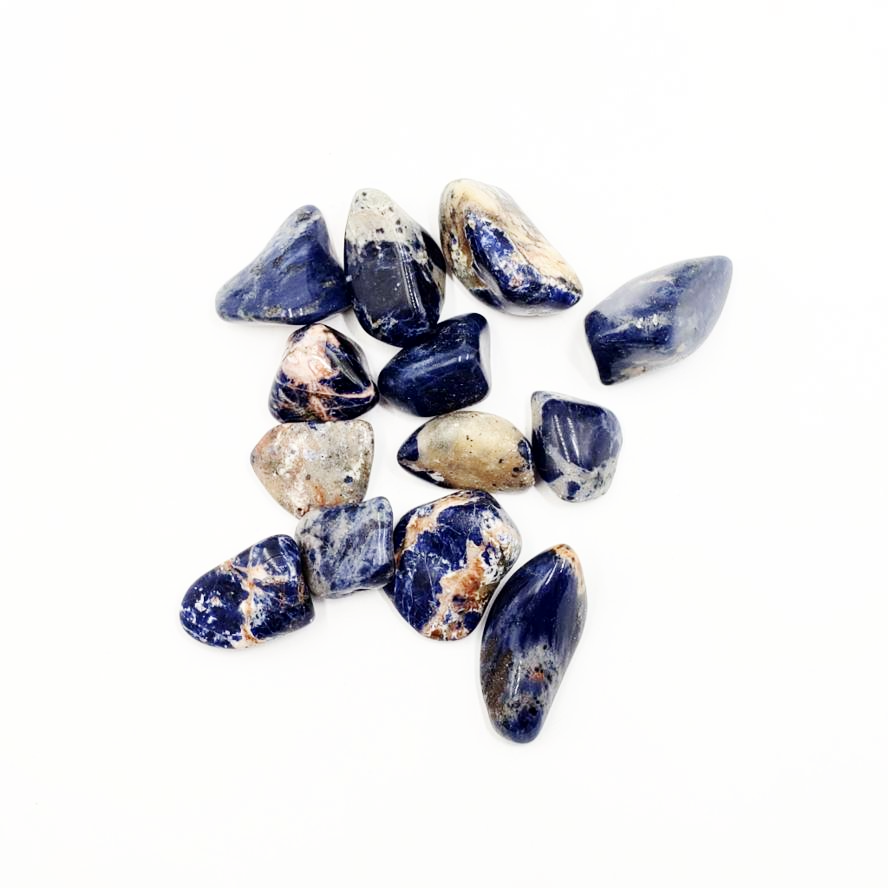 Sodalite Tumbled Stone - Tumbled Stones