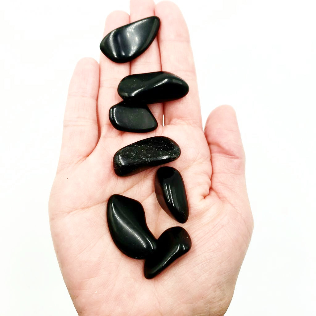 Black Obsidian Tumbled Stone