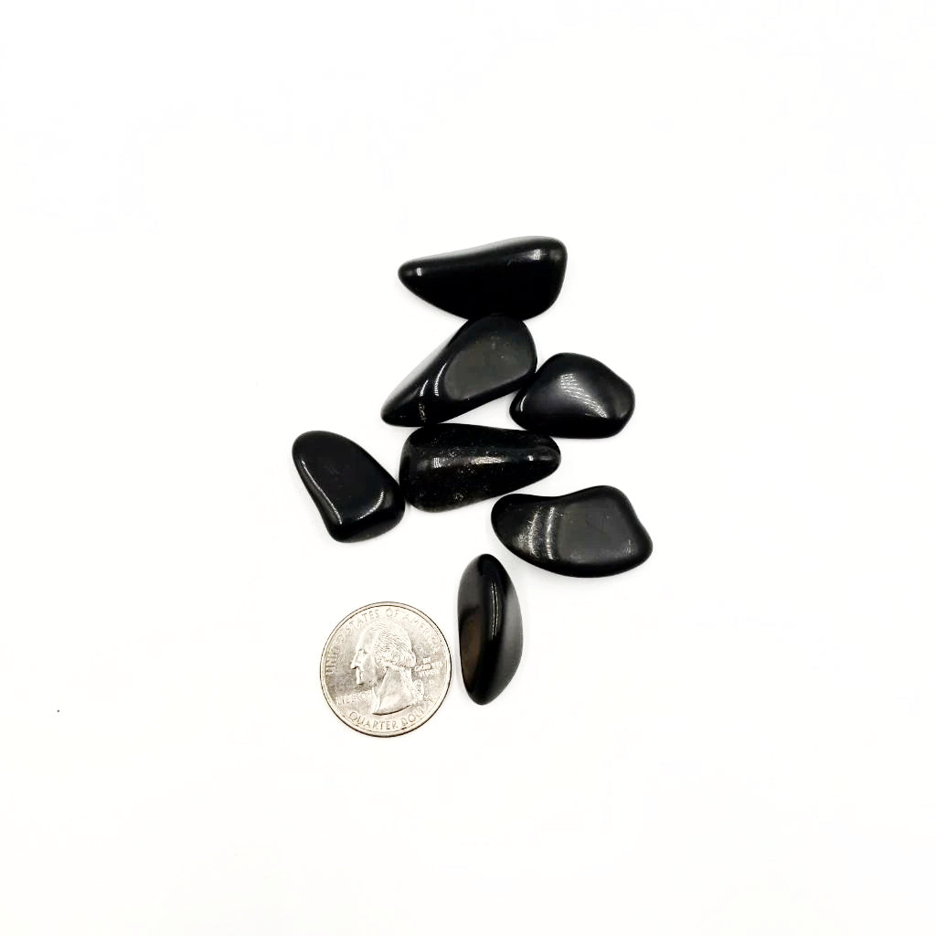 Black Obsidian Tumbled Stone