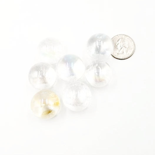 Aura Clear Quartz Sphere Aura Quartz - Spheres