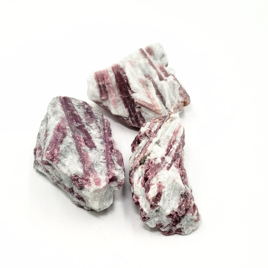 Pink Tourmaline Rough Stone Medium - Rough Stones