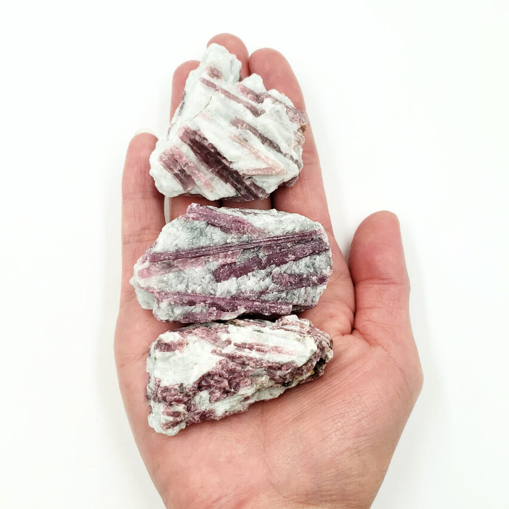 Pink Tourmaline Rough Stone Medium - Rough Stones