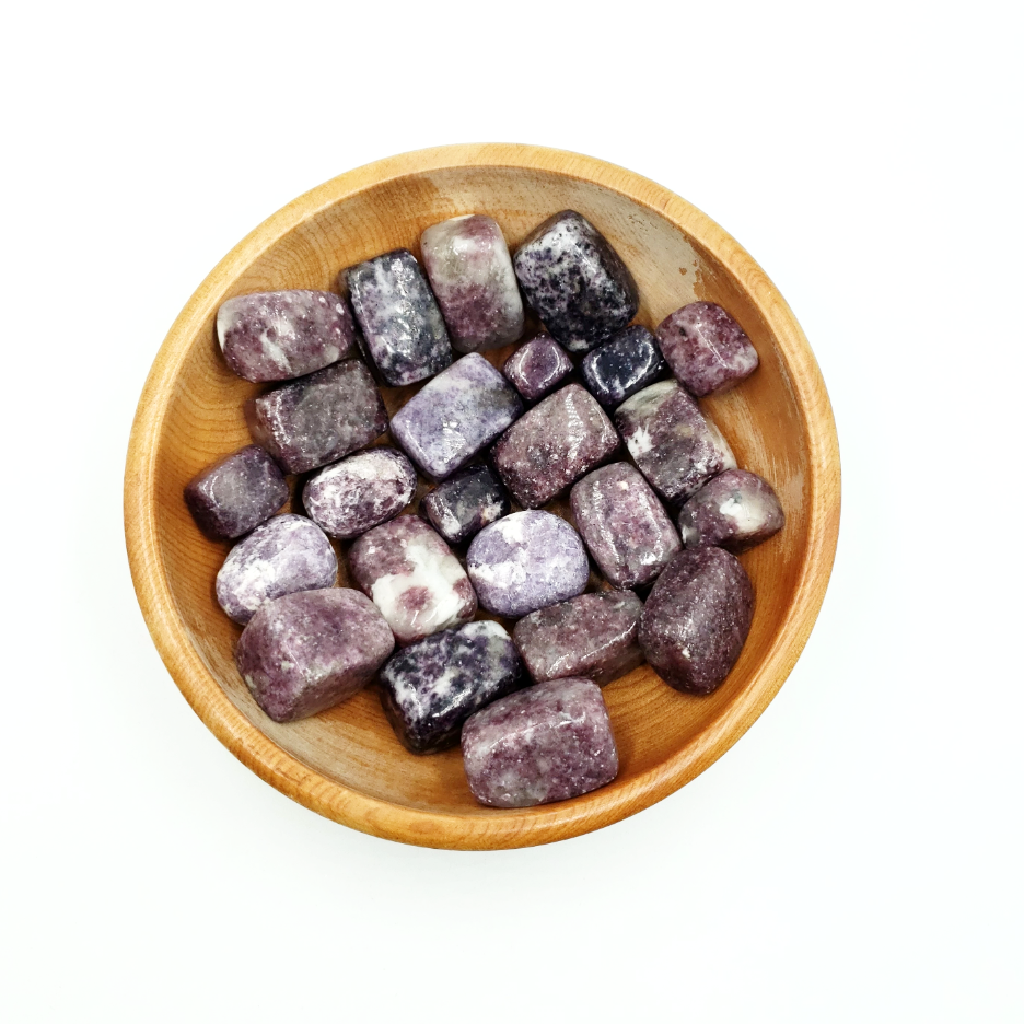 Lepidolite Tumbled Stone Extra Quality - Tumbled Stones