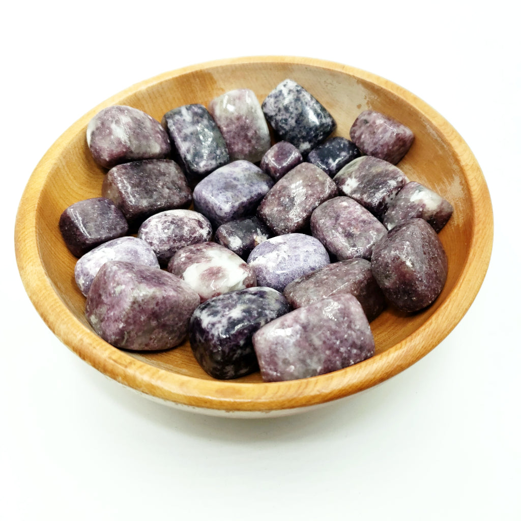 Lepidolite Tumbled Stone Extra Quality - Tumbled Stones