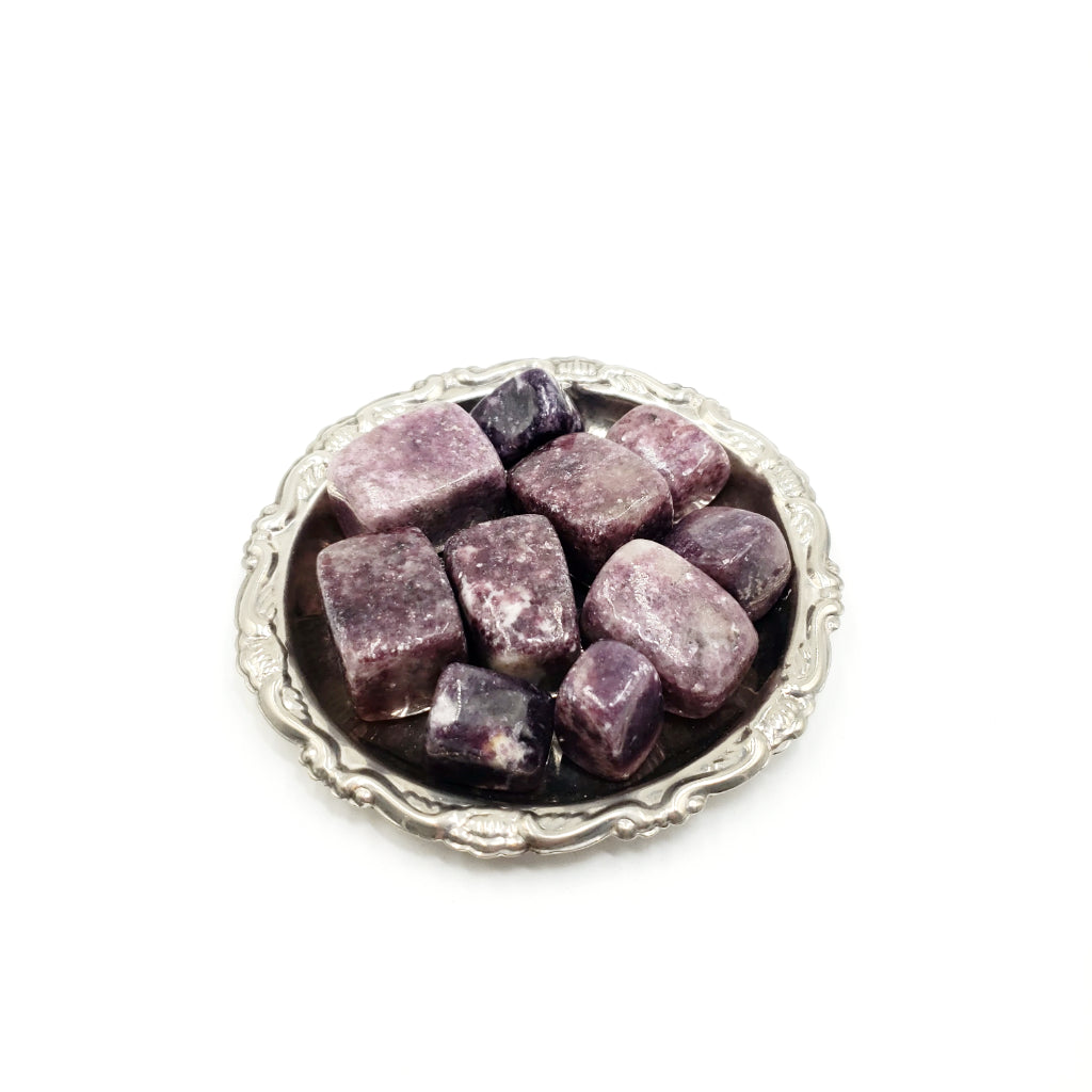 Lepidolite Tumbled Stone Extra Quality - Tumbled Stones