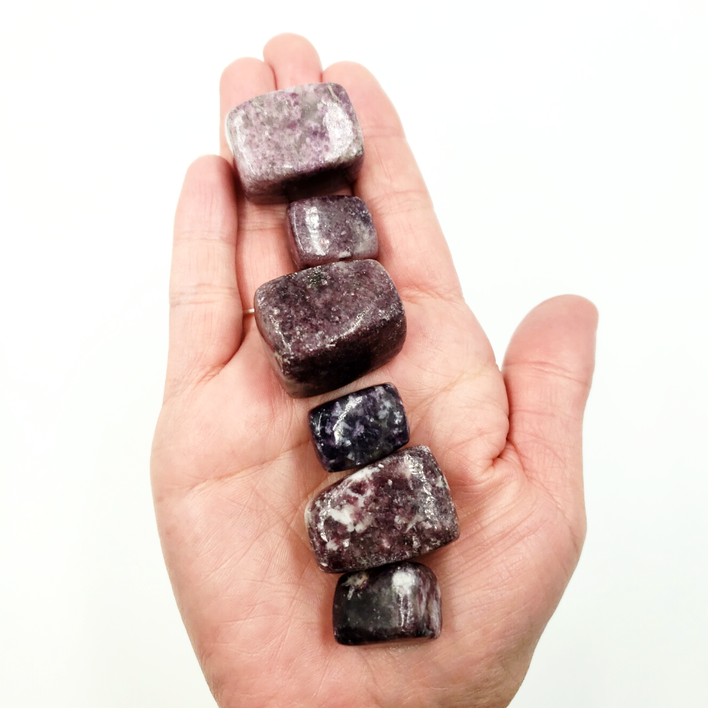 Lepidolite Tumbled Stone Extra Quality - Tumbled Stones