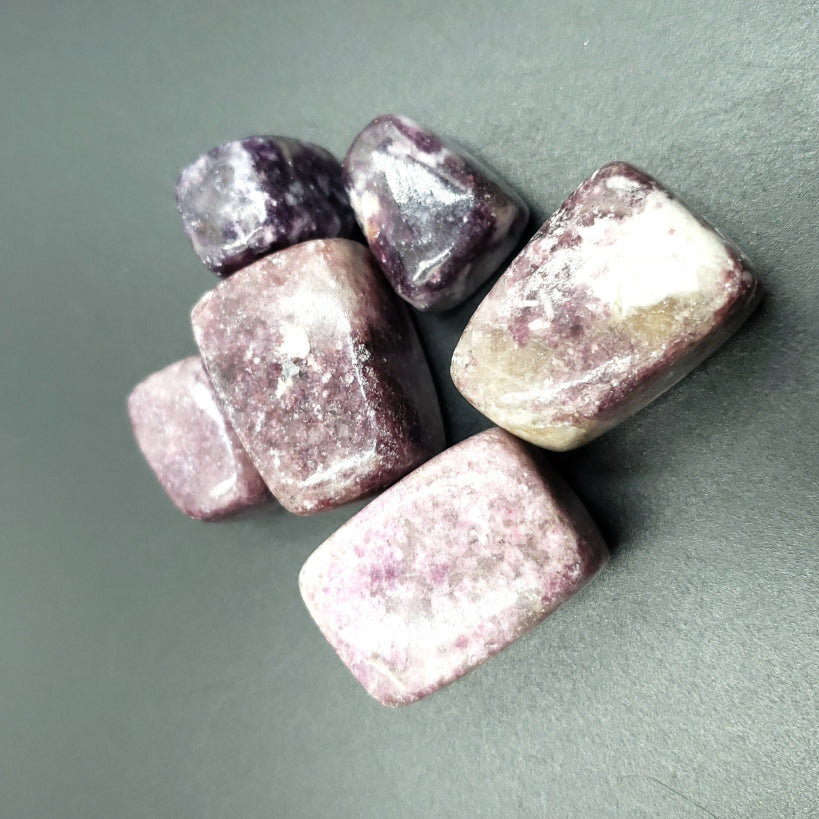 Lepidolite Tumbled Stone Extra Quality - Tumbled Stones