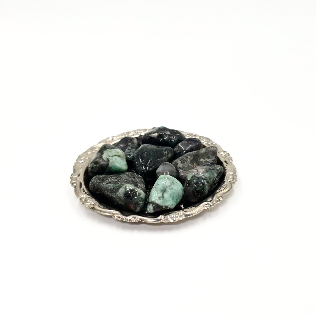 Emerald Tumbled Stone - Rough Stones