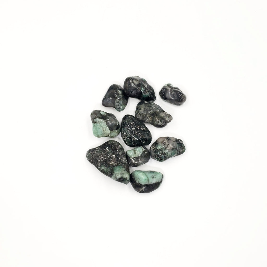 Emerald Tumbled Stone - Rough Stones
