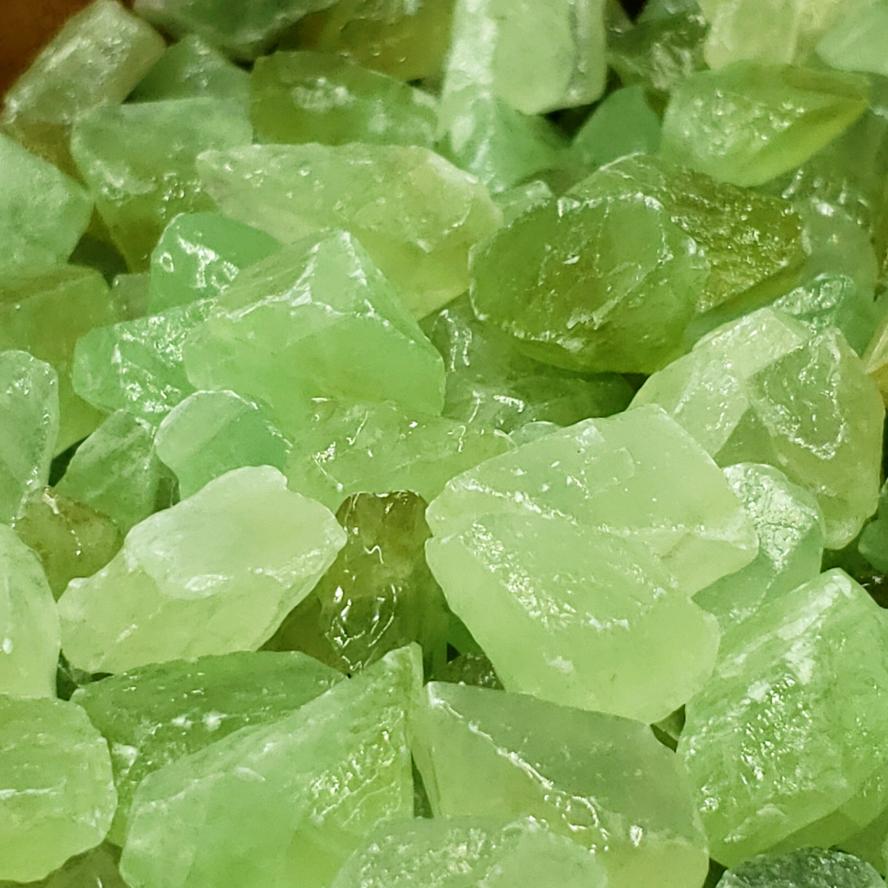 Green Calcite Rough Stone - Rough Stones