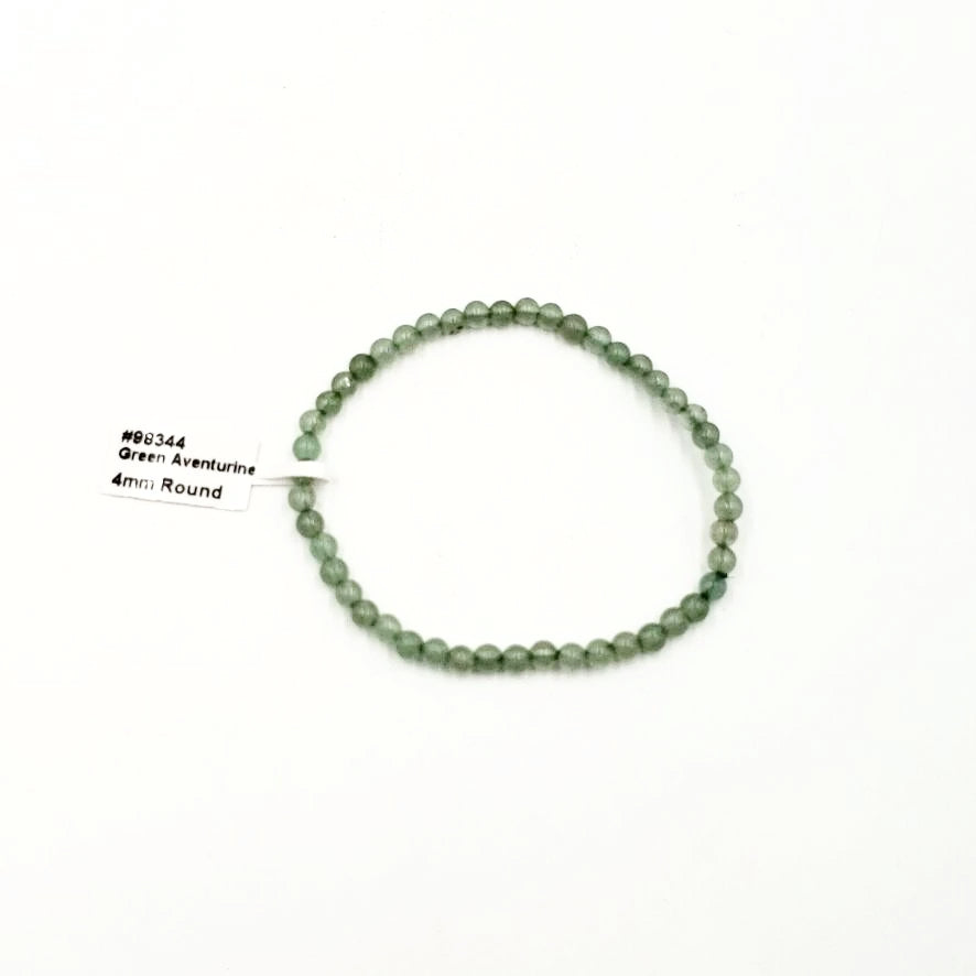 Green Aventurine Bracelet 4mm - Bracelet