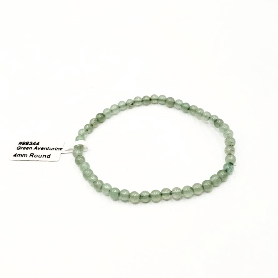Green Aventurine Bracelet 4mm - Bracelet