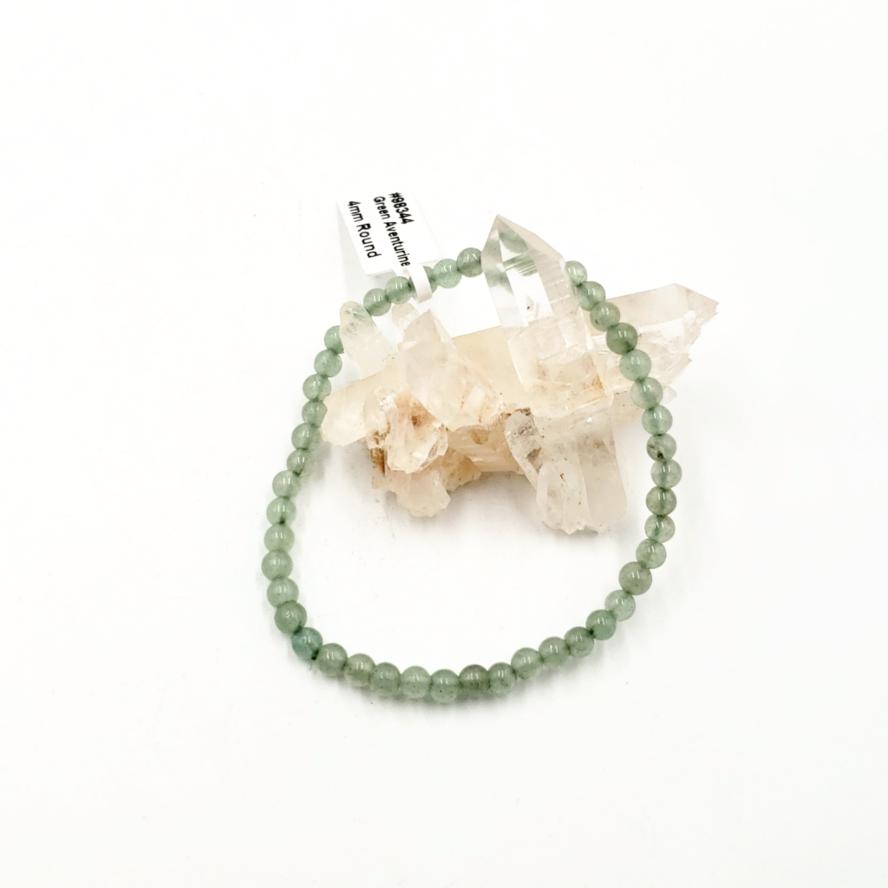 Green Aventurine Bracelet 4mm - Bracelet