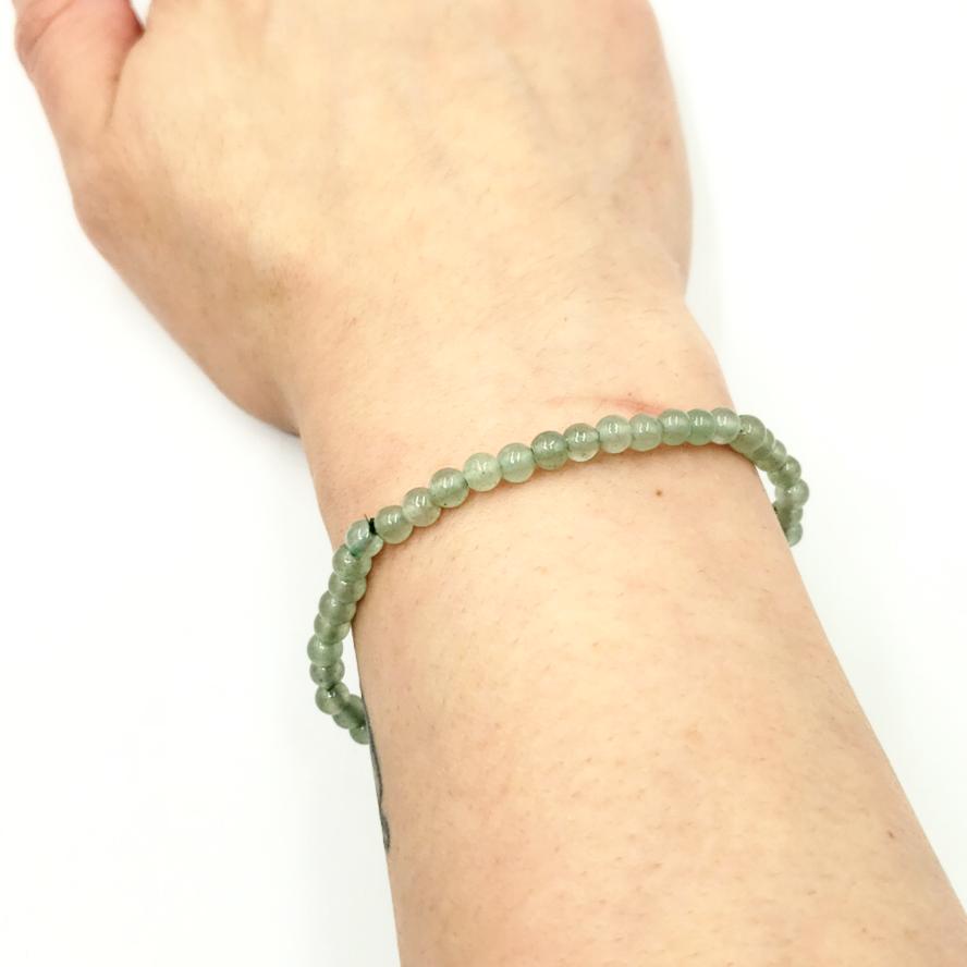 Green Aventurine Bracelet 4mm - Bracelet