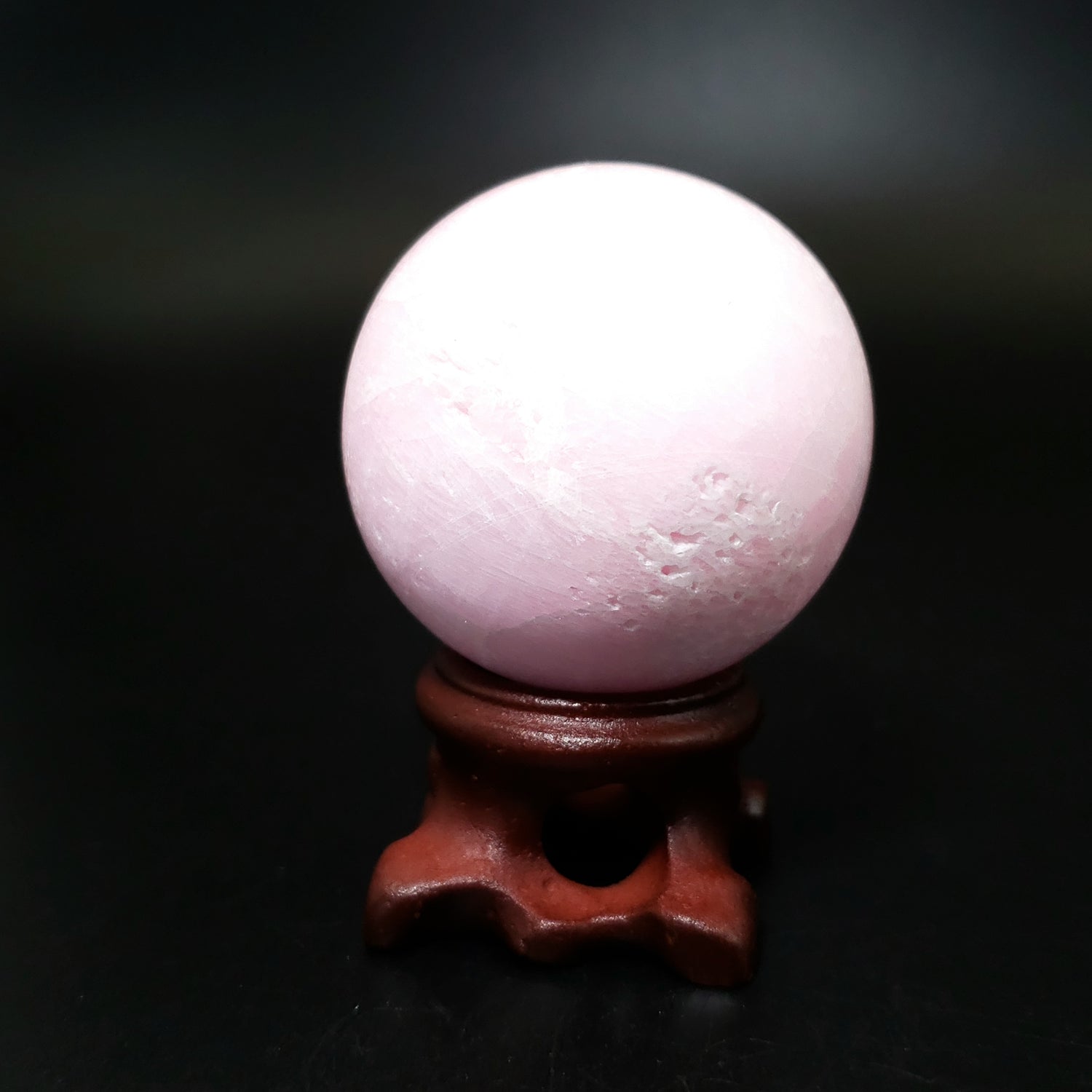 Pink Aragonite Sphere 41mm 95g - Spheres