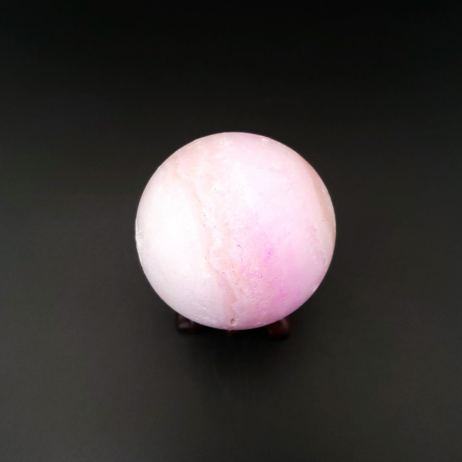 Pink Aragonite Sphere 49mm 162g - Spheres