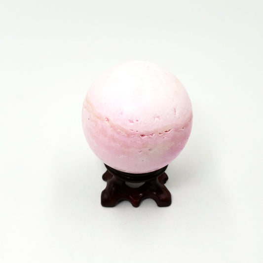 Pink Aragonite Sphere 49mm 162g - Spheres